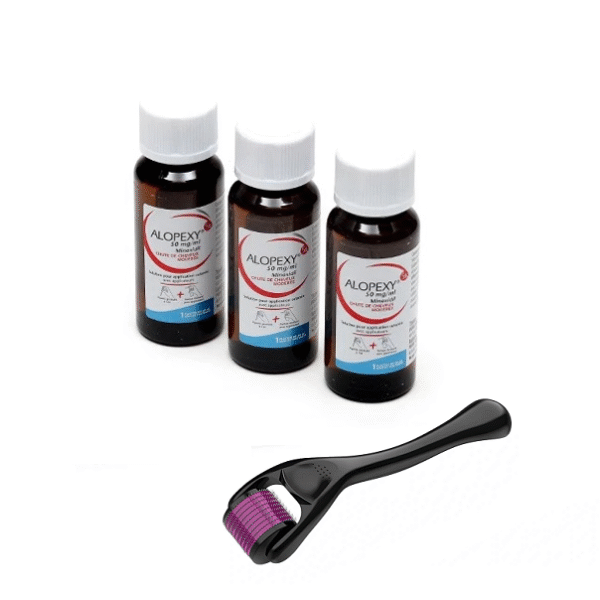 Alopexy soluţie cutanată, 3 x 50mg/ml, 60ml, Pierre Fabre + Dermaroller